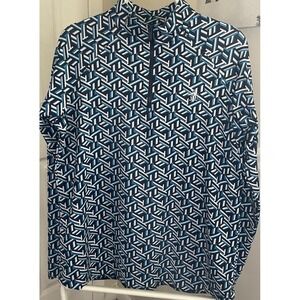 Penguin By Munsingwear Racquet & Paddle Breathable Performance 1/4 Zip Crew XLg